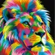 Royal rainbow lion