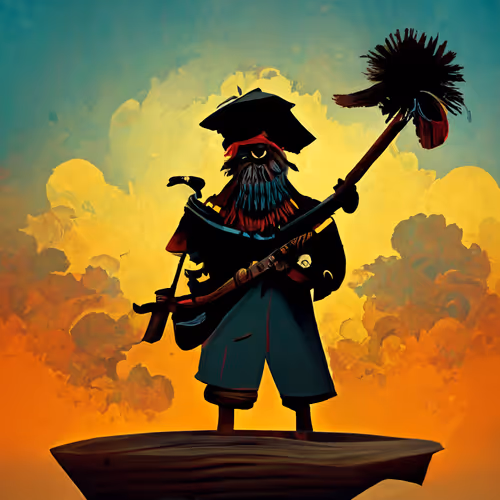 PIRATE WAR BONNET
