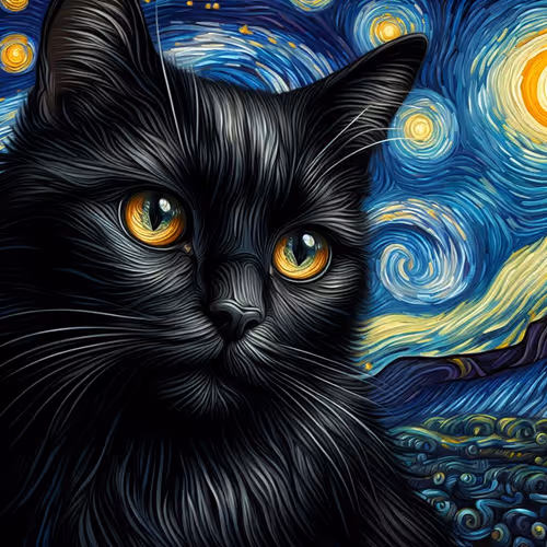 van Gogh Cats