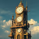 Steampunk Clock Towers