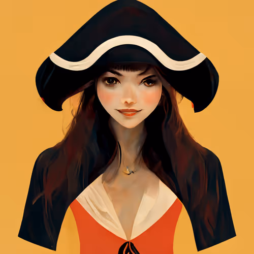 ENGLISH PIRATE LADY
