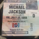 Retro: 1988 Michael Jackson Concert Ticket Wembley