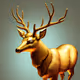 Gold Deer