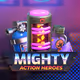 P.A.R.T.S. (Pretty Awesome Repair Type Stuff) - Mighty Action Heroes