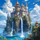 Fortress in the clouds