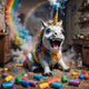 Unicorn Houseparty Hangover