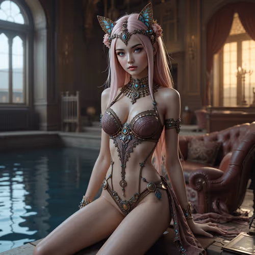 Egyptian Futuristic Alien