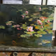 painted water lilies