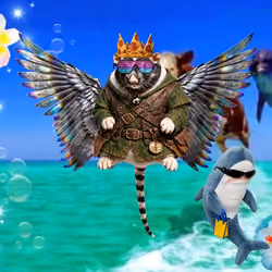 FAT RAT WIF HAT #0339