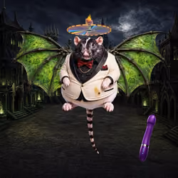 FAT RAT WIF HAT #0189