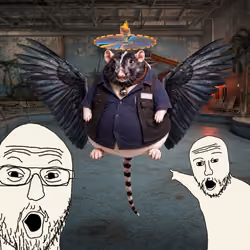 FAT RAT WIF HAT #0192