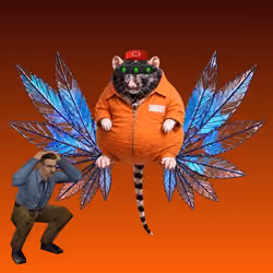 FAT RAT WIF HAT #1020