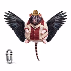FAT RAT WIF HAT #1075