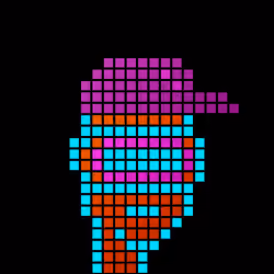Neon Retro Punk #6766