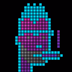 Neon Retro Punk #7806