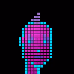 Neon Retro Punk #8635