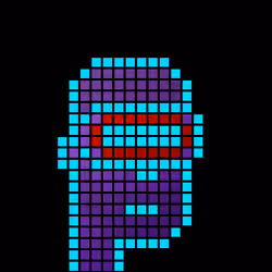 Neon Retro Punk #890