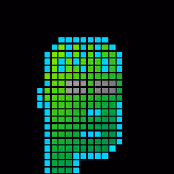 Neon Retro Punk #608