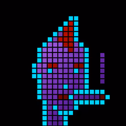 Neon Retro Punk #6110