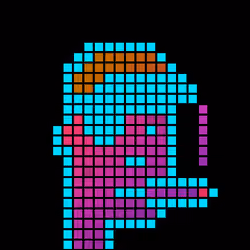 Neon Retro Punk #8610