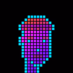 Neon Retro Punk #381