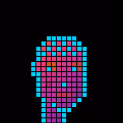 Neon Retro Punk #1800