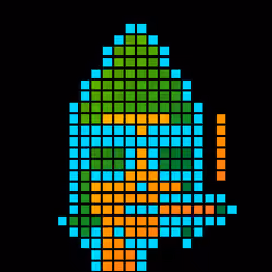 Neon Retro Punk #8405