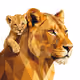 Lion Family