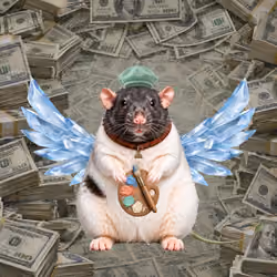 Fat Cat Bat Rat Wif Hat #01893