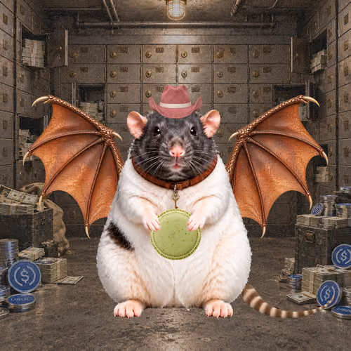 Fat Cat Bat Rat Wif Hat #01374