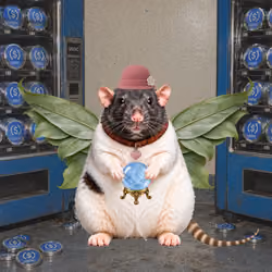 Fat Cat Bat Rat Wif Hat #03809