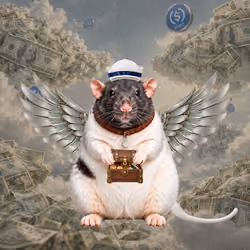 Fat Cat Bat Rat Wif Hat #07269