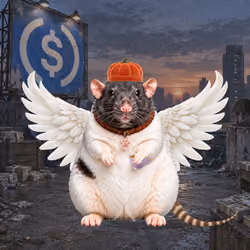 Fat Cat Bat Rat Wif Hat #01733