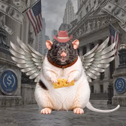 Fat Cat Bat Rat Wif Hat #05812