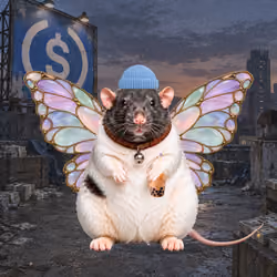 Fat Cat Bat Rat Wif Hat #03439