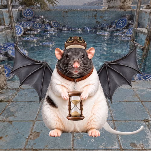 Fat Cat Bat Rat Wif Hat #01557