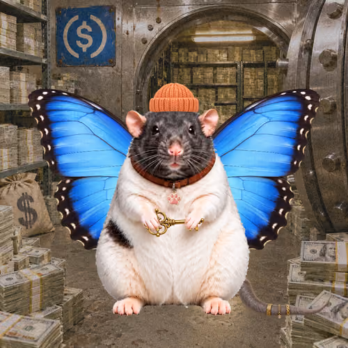 Fat Cat Bat Rat Wif Hat #01336