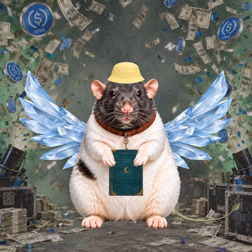 Fat Cat Bat Rat Wif Hat #01205