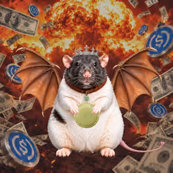 Fat Cat Bat Rat Wif Hat #08214