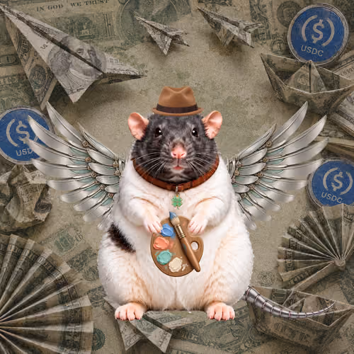 Fat Cat Bat Rat Wif Hat #00268