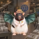Fat Cat Bat Rat Wif Hat #07528