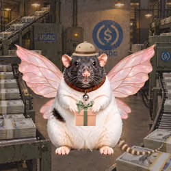 Fat Cat Bat Rat Wif Hat #01959