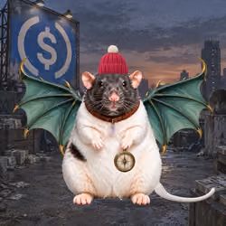 Fat Cat Bat Rat Wif Hat #00822
