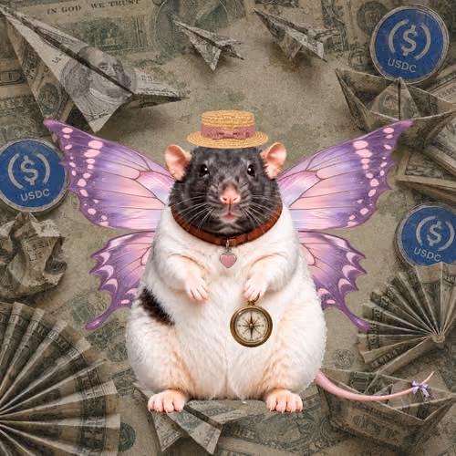 Fat Cat Bat Rat Wif Hat #01444