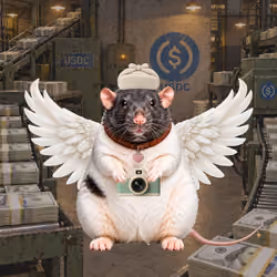 Fat Cat Bat Rat Wif Hat #00961