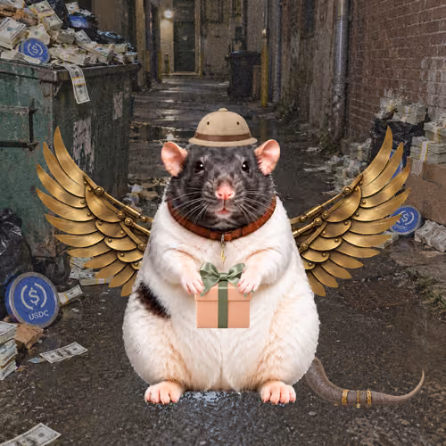 Fat Cat Bat Rat Wif Hat #05533