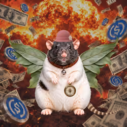 Fat Cat Bat Rat Wif Hat #08172