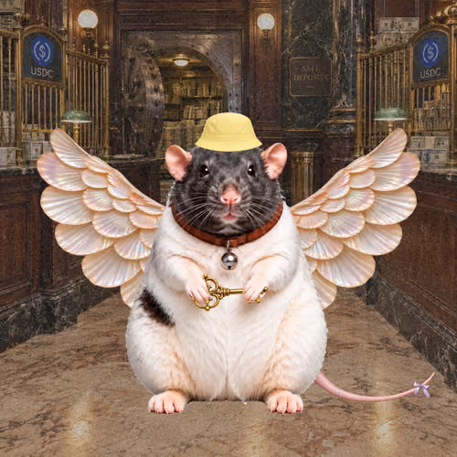 Fat Cat Bat Rat Wif Hat #00998