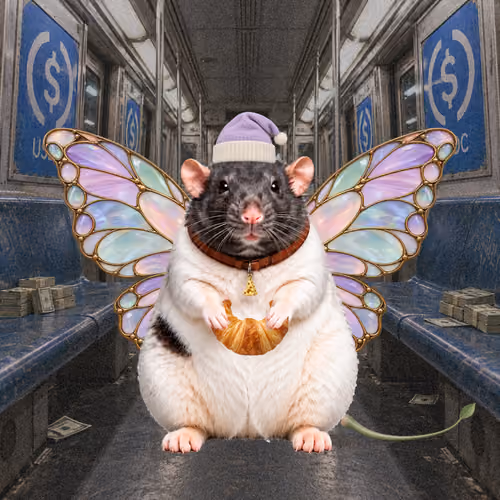 Fat Cat Bat Rat Wif Hat #00385