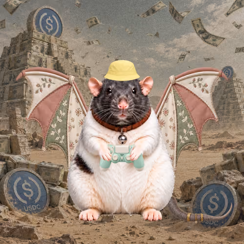 Fat Cat Bat Rat Wif Hat #00692